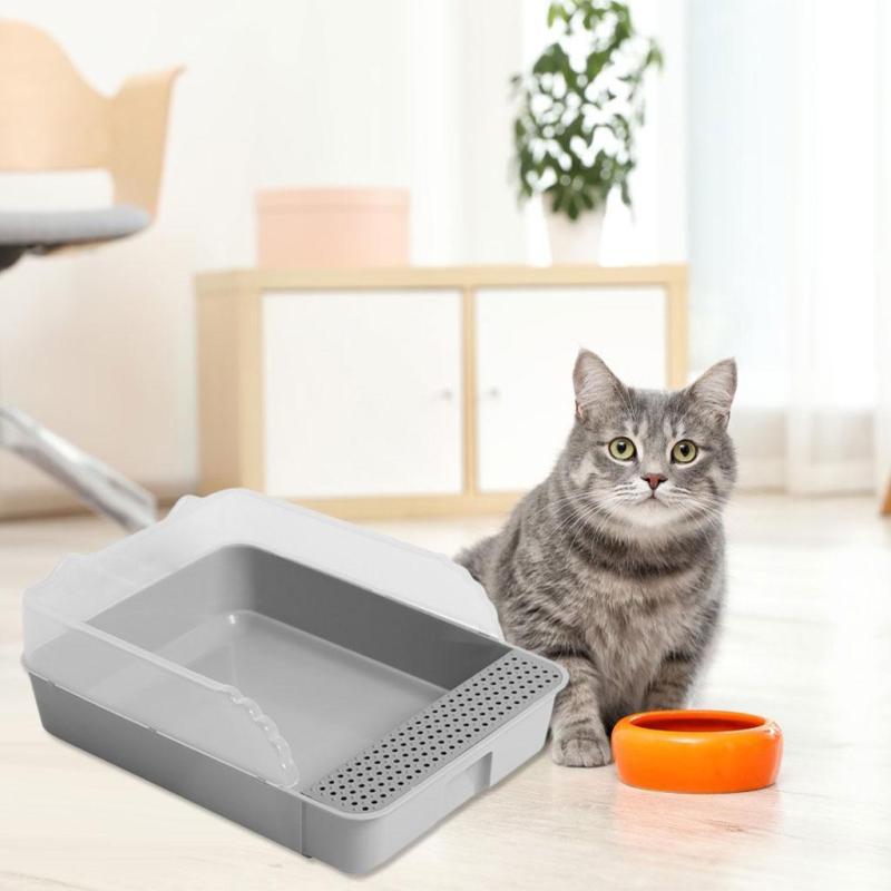 Cat Litter Box with Lid， Enclosed Cat Potty， Top Entry Anti-Splashing Cat Toilet， Easy to Clean Including Cat Litter Scoop - 27