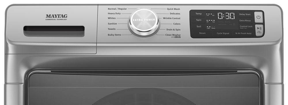 Maytag MHW6630HC Front Load Washer With Extra Power And 16-Hr Fresh Hold® Option - 4.8 Cu. Ft.