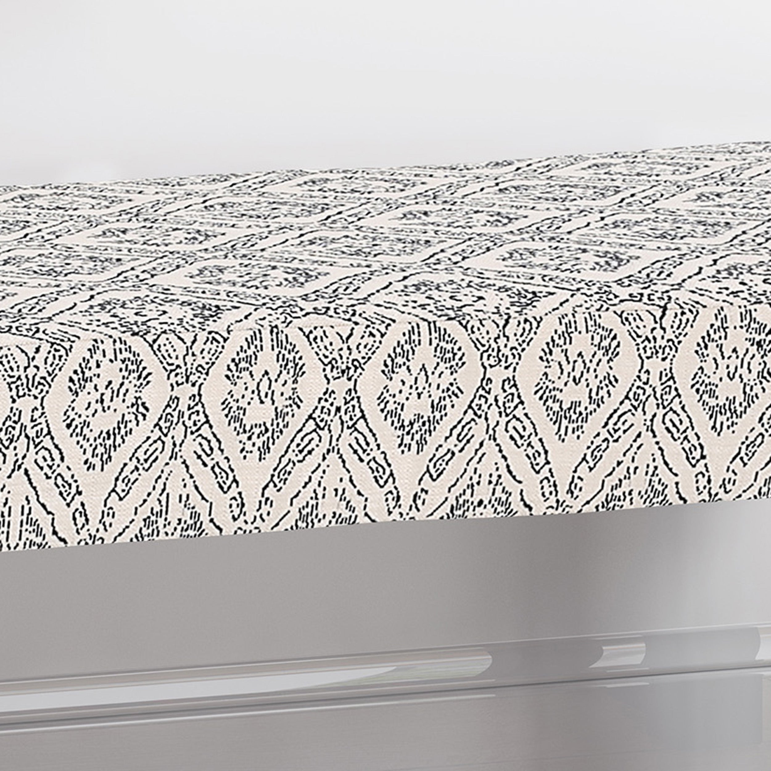 Shelby Boho Fabric Bench