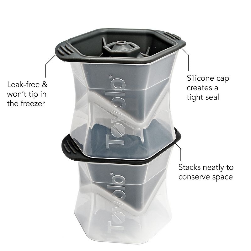 Tovolo 2-pc. Colossal Cube Ice Mold Set