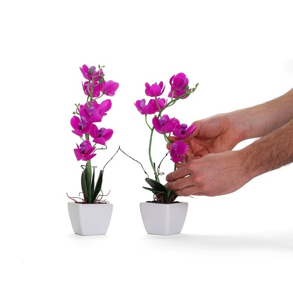 Violet Artificial Orchid