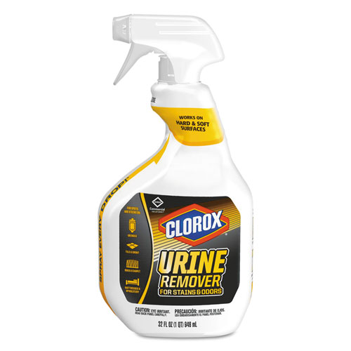 Clorox Urine Remover for Stains and Odors | 32 oz Spray Bottle | COX31036