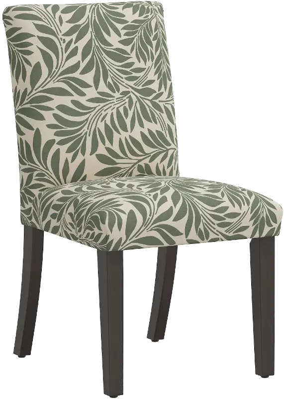 Drew Olive Green Vine Dining Chair - Skyline Furniture