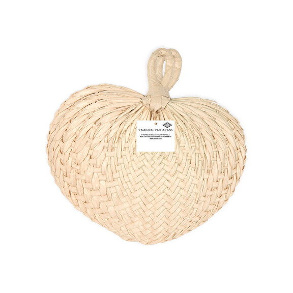 Beistle 52210 Raffia Fans  no retail packaging  Ap...