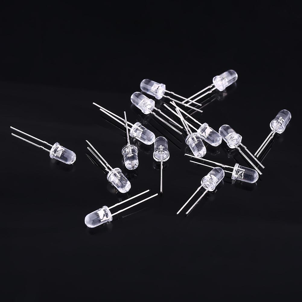 200pcs 5mm LED Light emitting Diodes Yellow Red Blue Green Orange Light Assortment Kit