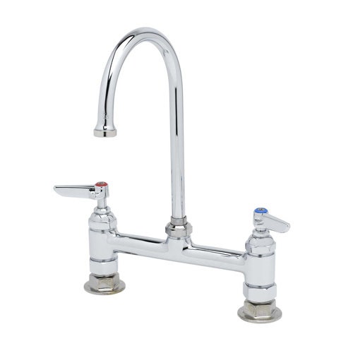 TandS B-0321 Deck-Mount Pantry Faucet with 8