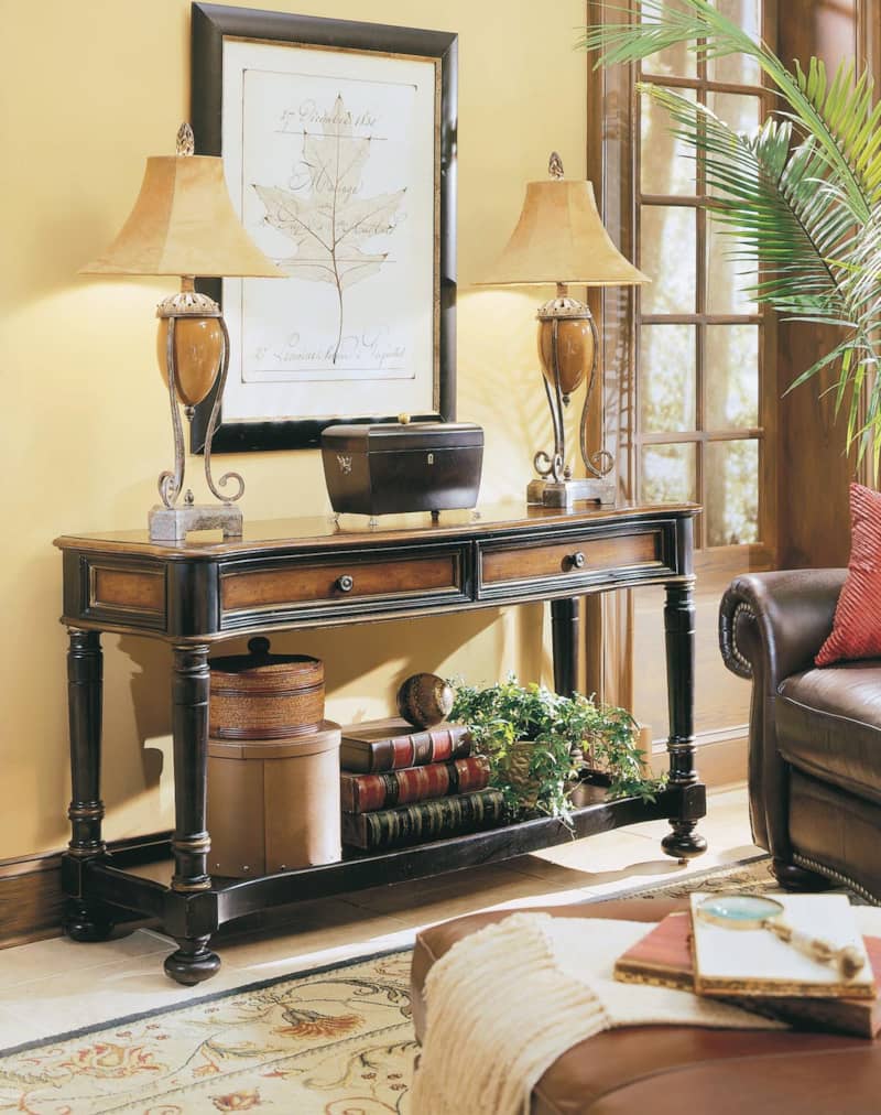 Hooker Furniture Living Room Preston Ridge Sofa Table