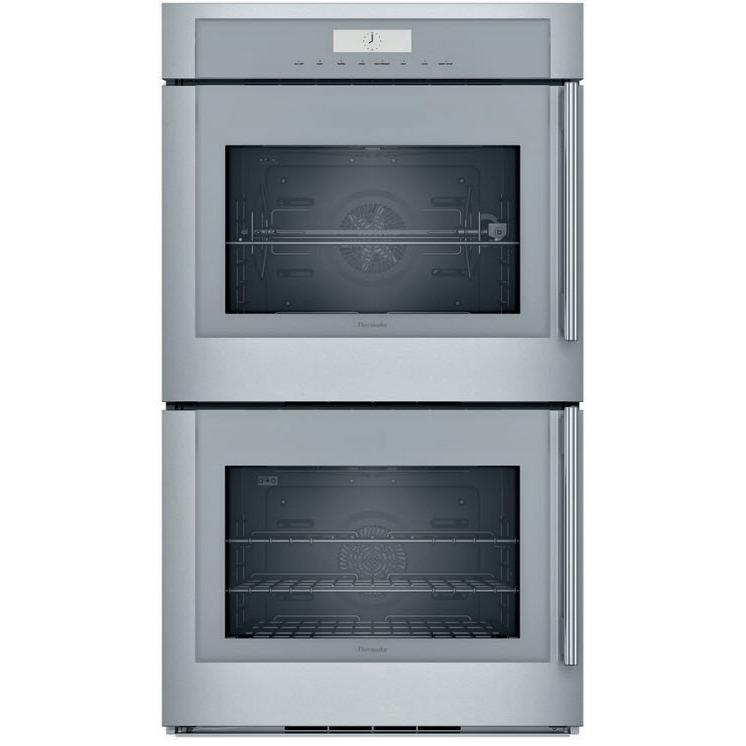 Thermador 30-inch, 9.0 cu.ft. Built-in Double Wall Oven with Home Connect MED302LWS