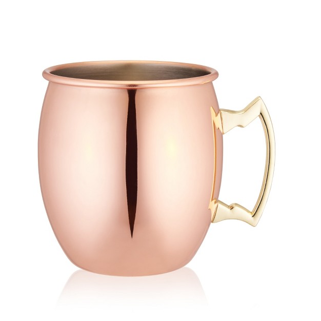 True Moscow Mule Mug Stainless Steel Copper Cups