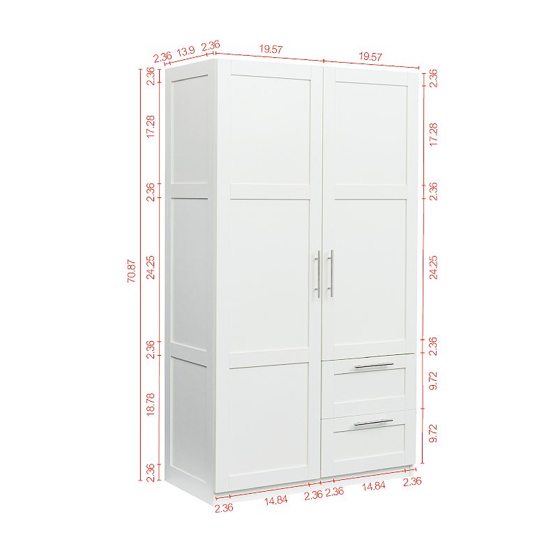 F.C Design High wardrobe and kitchen cabinet