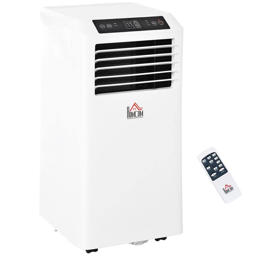 HOMCOM 8000 BTU Portable Air Conditioner with Cooling Dehumidifier and Ventilating with Remote Control 823-002V81