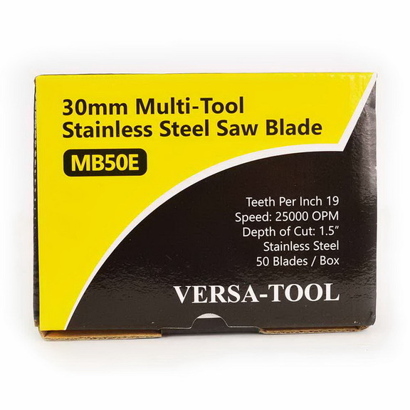 Versa Tool MB50E 30mm Stainless Steel Multi Tool S...