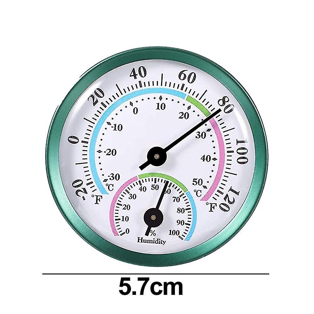 Indoor Outdoor Thermometer  2 In 1 Temperature Humidity Gauge Analog Hygrometer For Indoor Outdoor.