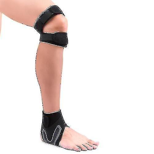 1 Pair Knee And Ankle Supports Set