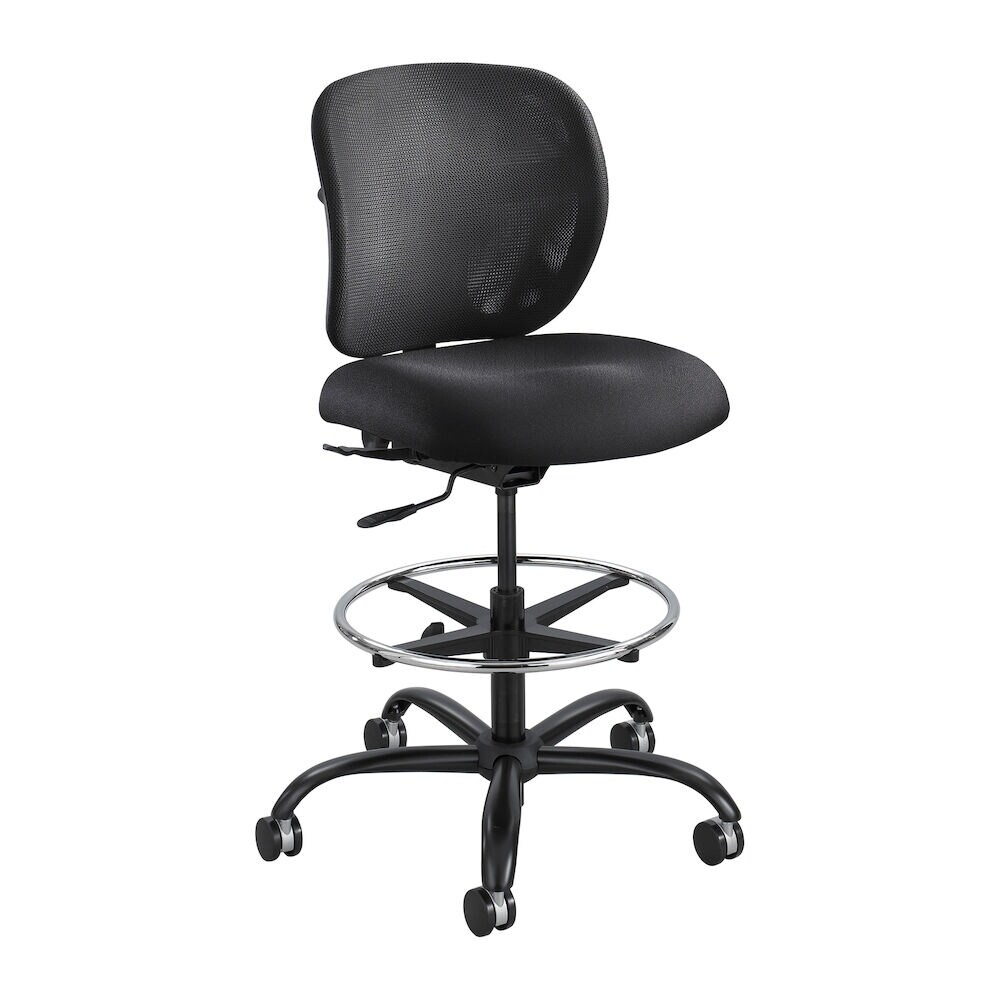 Big   Tall Office Chair and Extended Height Stool