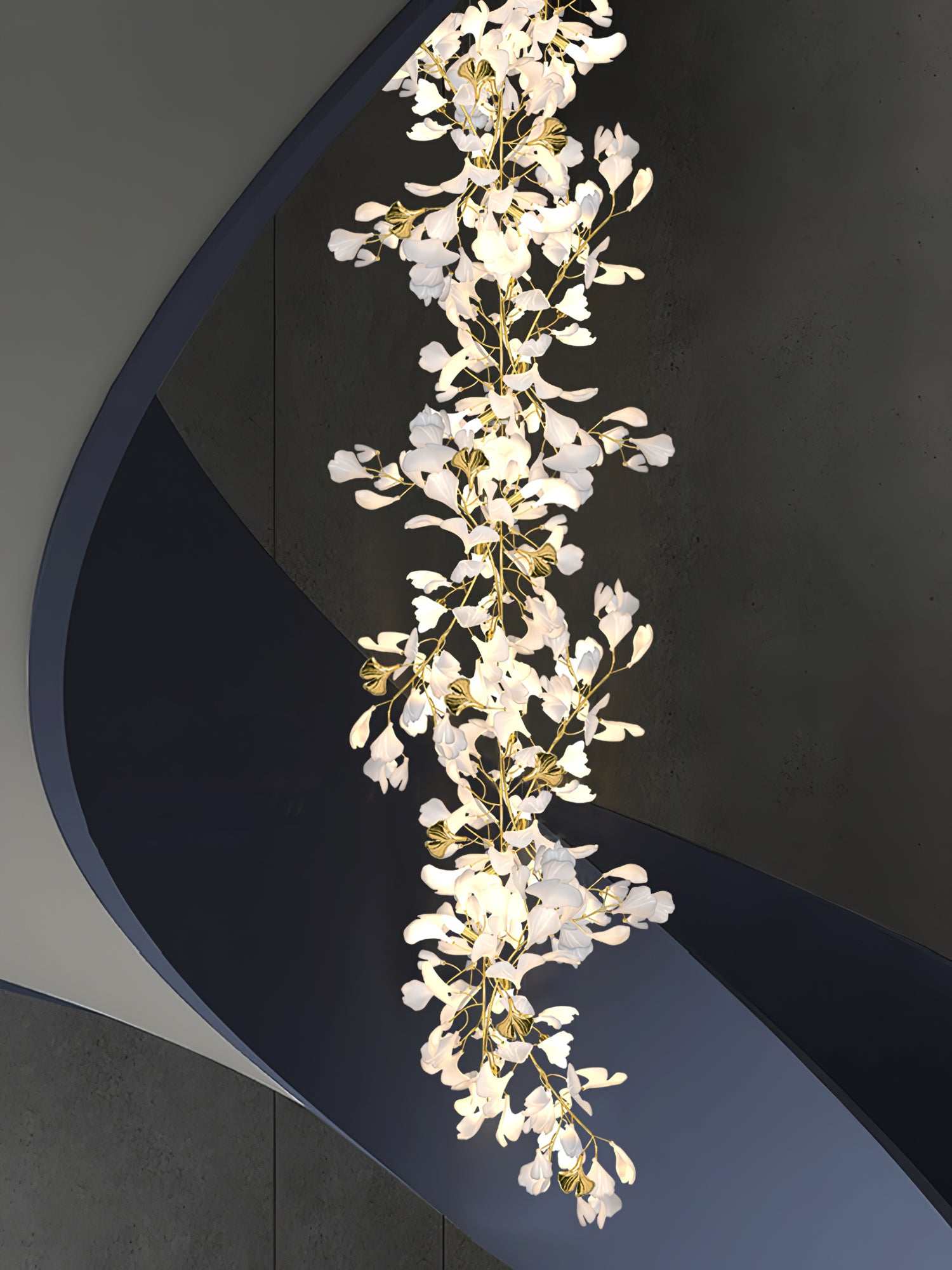 Gingko Leaves Chandelier