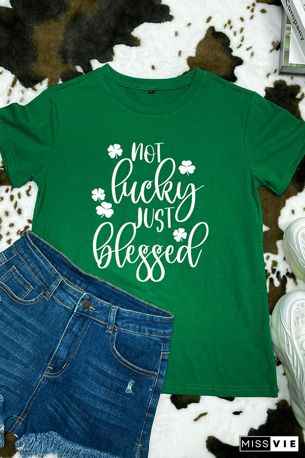 St. Patrick's Day Short Sleeve Graphic Tee Wholesale