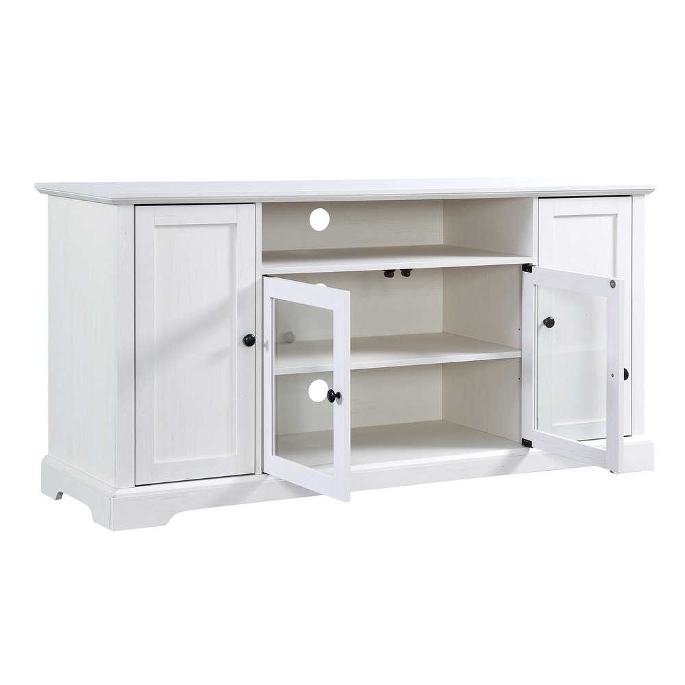 Classic TV Stand with Storage Cabinet for TV up to 65\