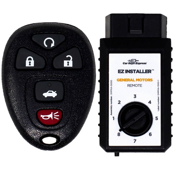 Car Keys Express Gm Keyless Entry Remote With Installer Gmrm mz1re