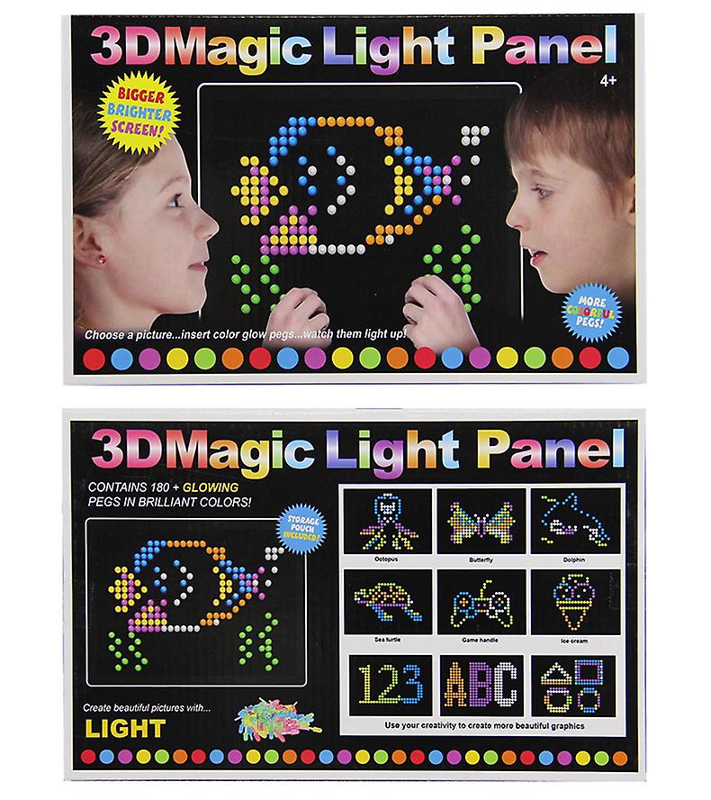 Diy Flat Assembled Light Plate Classic Retro Toy Gift For Kids