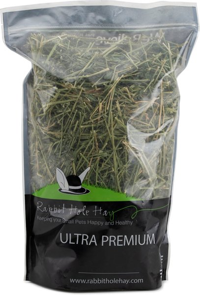 Rabbit Hole Hay Ultra Premium， Hand Packed Alfalfa Hay Small Pet Food