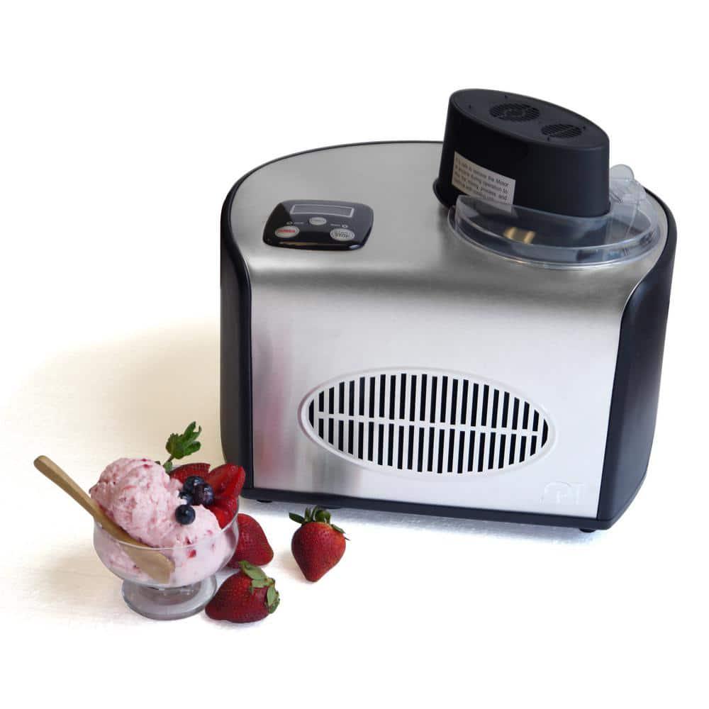 SPT 15 qt Stainless Steel Ice Cream Maker with SelfCooling System