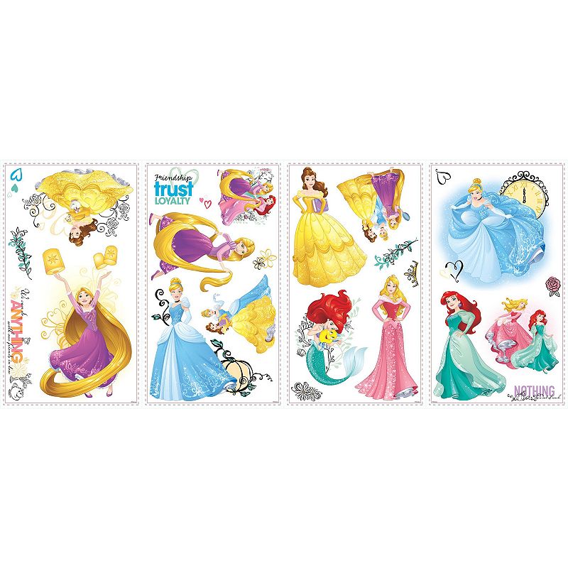 RoomMates Disney Princesses Friendship Wall Decal