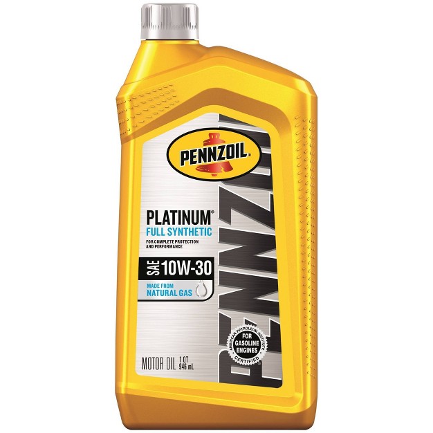 Pennzoil Platinum Full Synthetic 10w 30