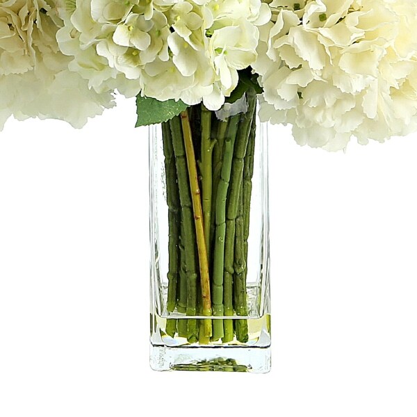 Mixed Floral Arrangement with Delphiniums and Hydrangeas