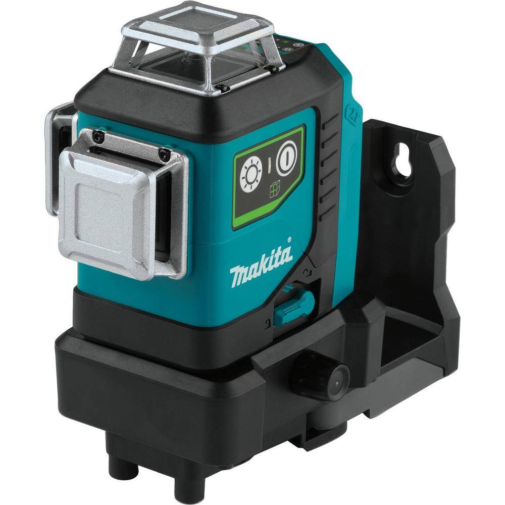 Makita 12V max CXT Lithium-Ion Cordless Self-Leveling 360-Degree 3-Plane Green Laser Level (Tool Only) SK700GD