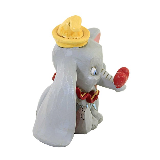 Jim Shore A Gift Of Love One Figurine 4 5 Inches Dumbo With Heart 6011915 Polyresin Gray