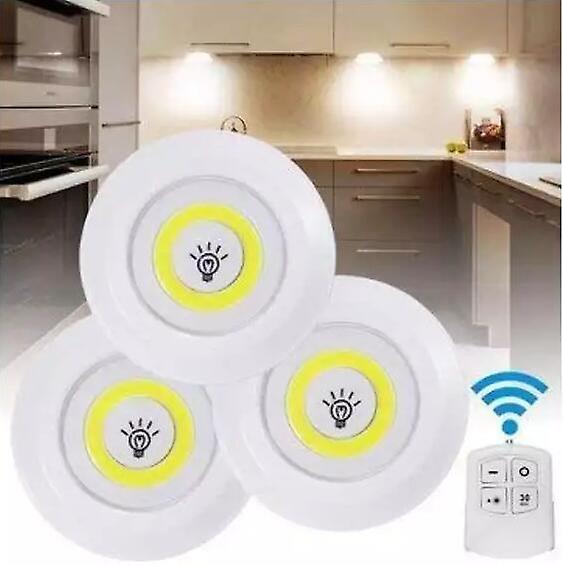 3 Pieces Led Light Remote Control Emergency Touching Night Light