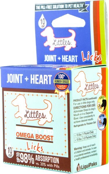 Licks Pill-Free Littles JOINT + HEART Mobility Support Dog Supplement