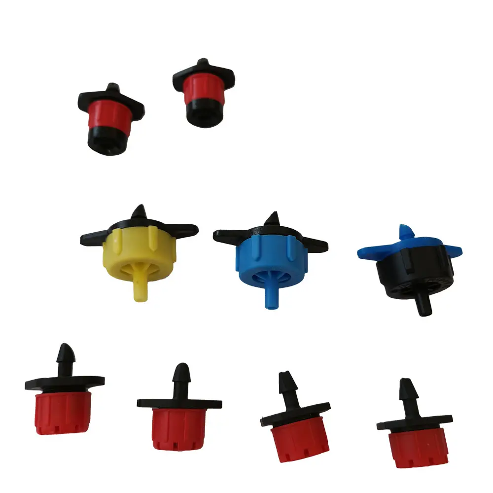 other watering   irrigation 1/4 inch adjustable dripper red