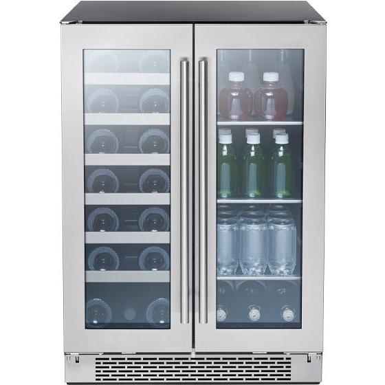 Zephyr Presrv? 5.15 cu. ft. Built-in Wine and Beverage Combination with French Door BWB24C32AG