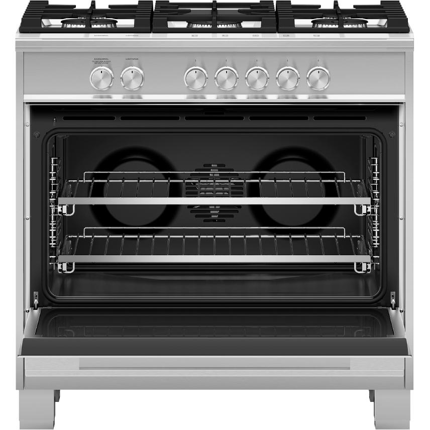 Fisher & Paykel 36-inch Freestanding Gas Range with AeroTech? Technology OR36SDG4X1