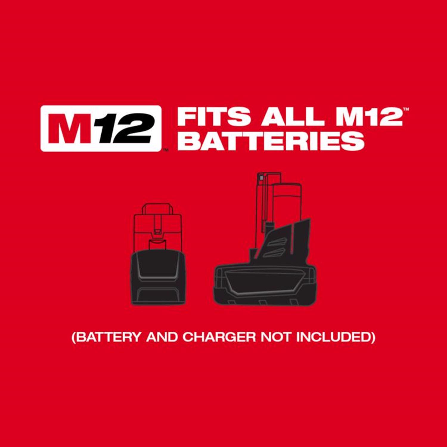 MW M12 Hackzall 12 V 11\u0022 Cordless Reciprocating Saw Tool Only