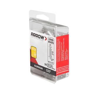 Arrow 316 in. x 12 in. Aluminum Grip Range Rivets (50-Pack) RLA316IP