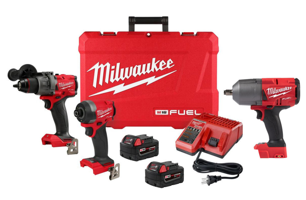 Milwaukee M18 FUEL 3-Tool Combo Kit Bundle 3697-22-2767-20 from Milwaukee