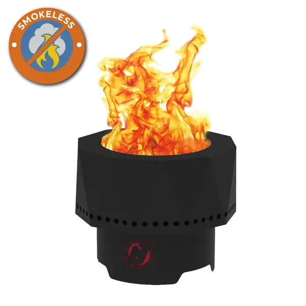 Blue Sky New Jersey Devils Ridge Smokeless Fire Pit