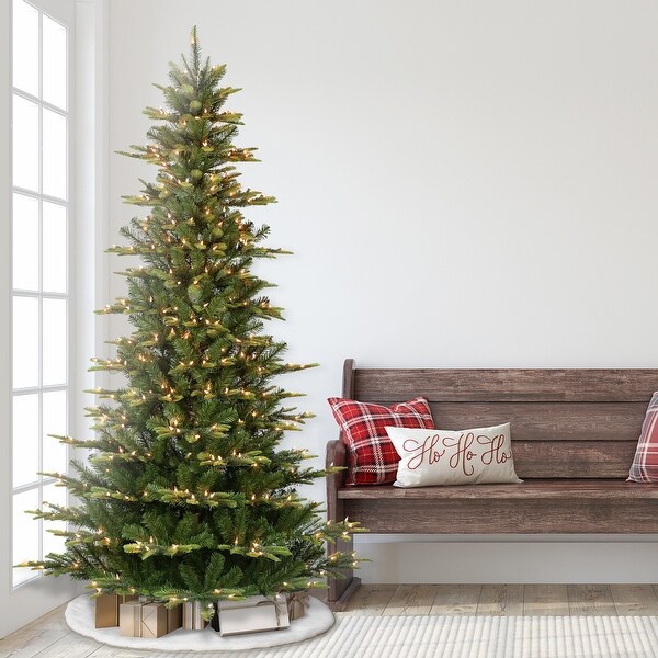 Puleo International 7.5' Slim Christmas Tree