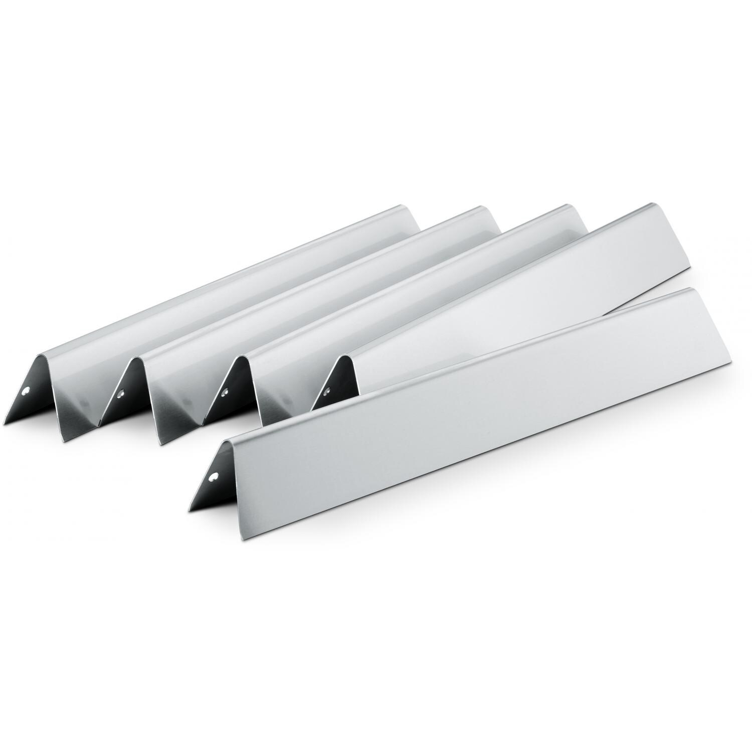 Weber 7620 Stainless Steel Flame Tamer Flavorizer Bars For Genesis 300 Series Gas Grills W/ Front Mounted Control Panel