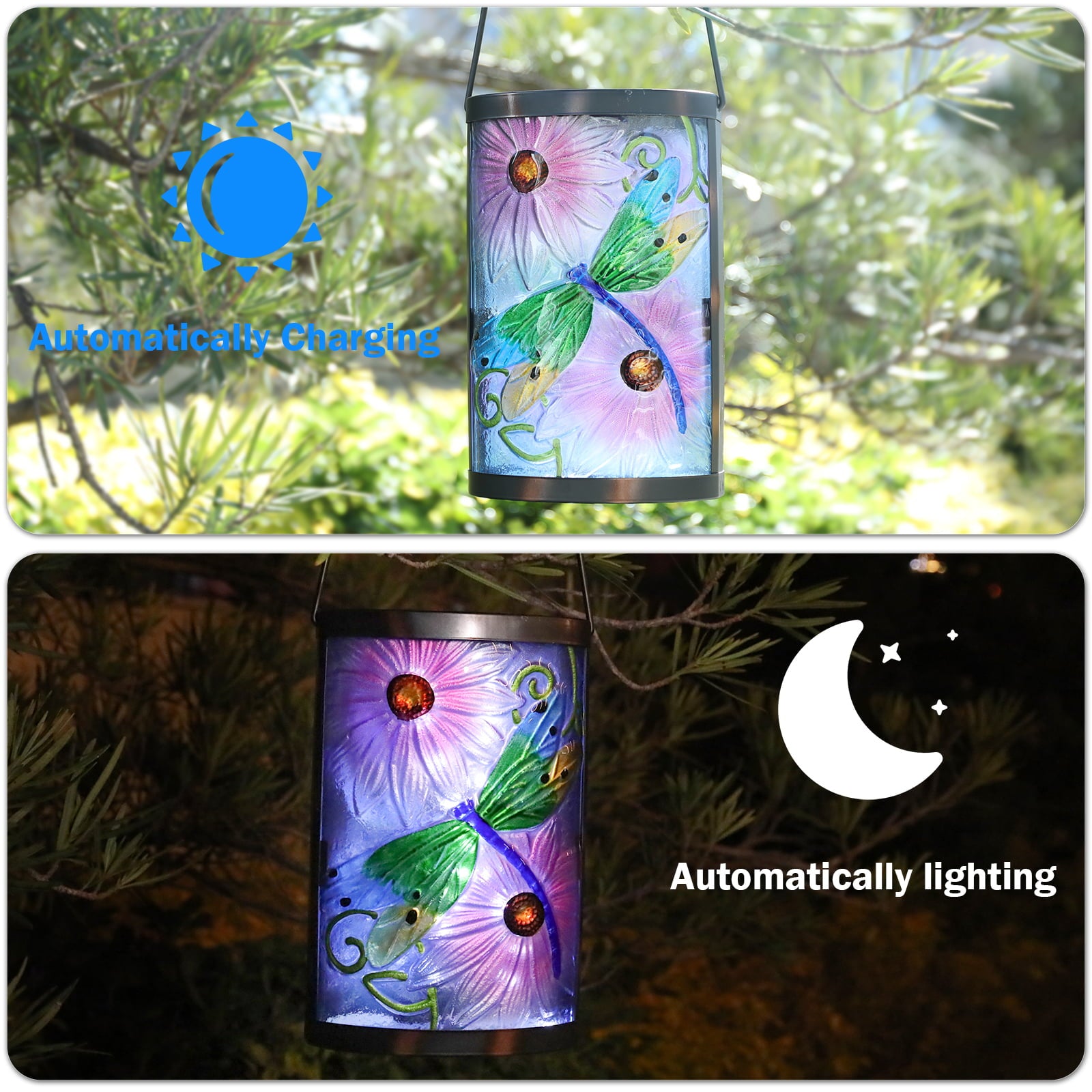 MUMTOP Solar Lantern 14.75