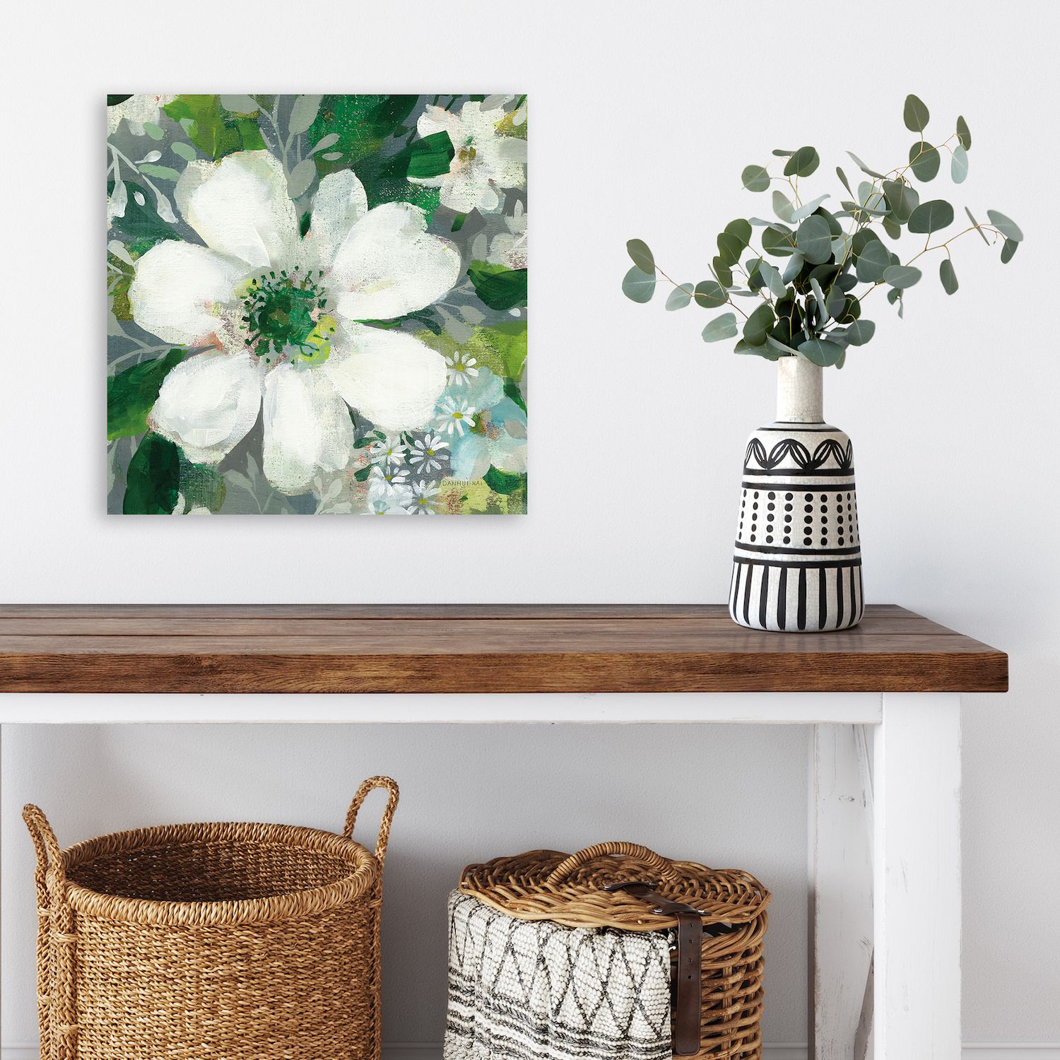 COURTSIDE MARKET Anemone And Friends V Canvas Wall Art