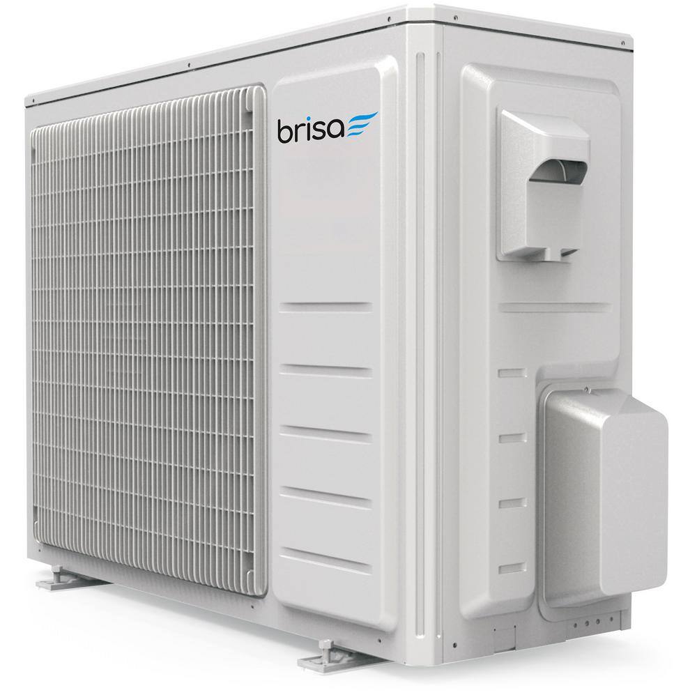 boreal Brisa 9000 BTU .75 Tons Smart Home Inverter Driven Ductless Mini Split Air Conditioner with Heat Pump - 115V BRS09HPL1IAK