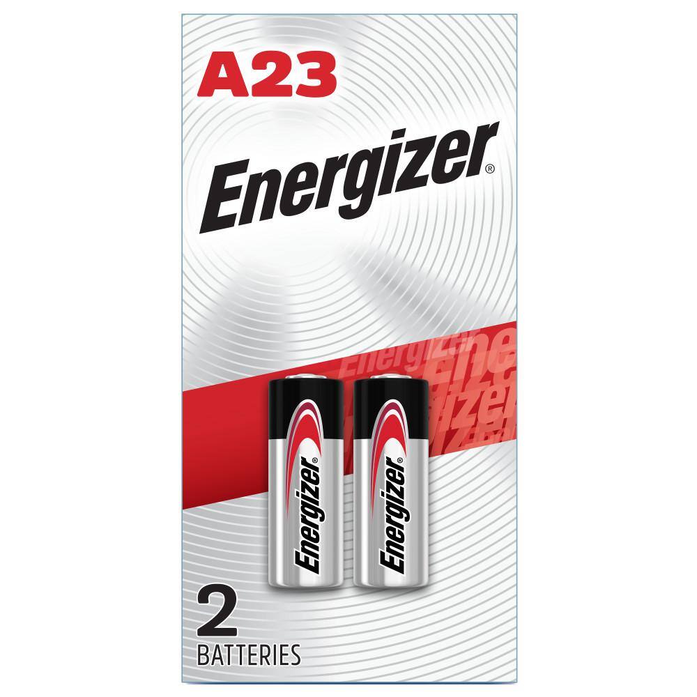 Eveready A23 Batteries (2-Pack) 12V Miniature Alkaline Specialty Batteries A23BPZ-2