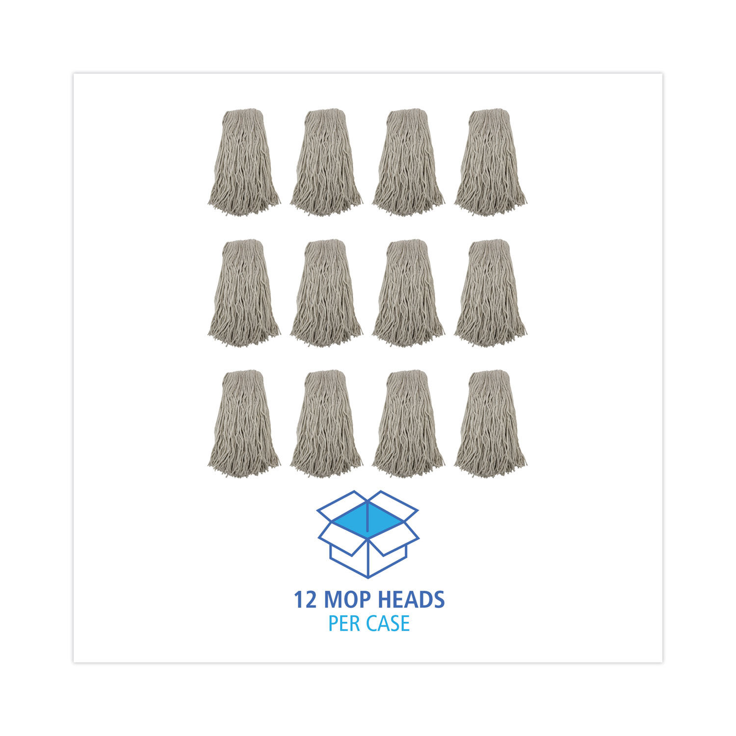 Cut-End Wet Mop Head by Boardwalkandreg; BWK2032CCT