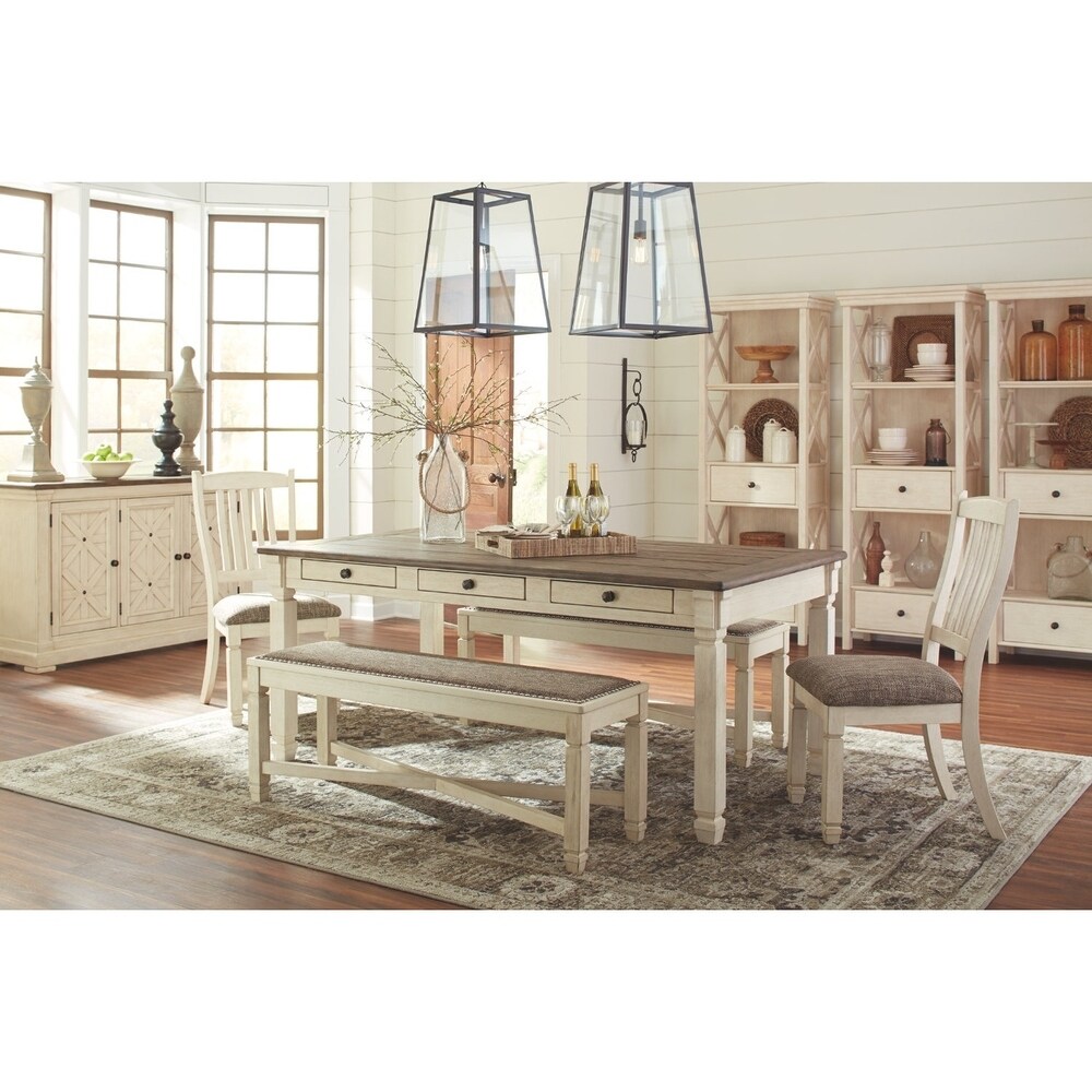 Bolanburg Two tone Rectangular Dining Room Table