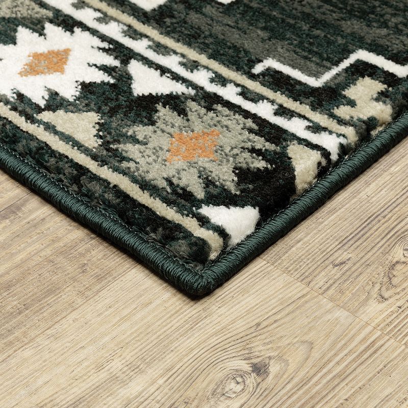 StyleHaven Genova Southwest Diamonds Area Rug