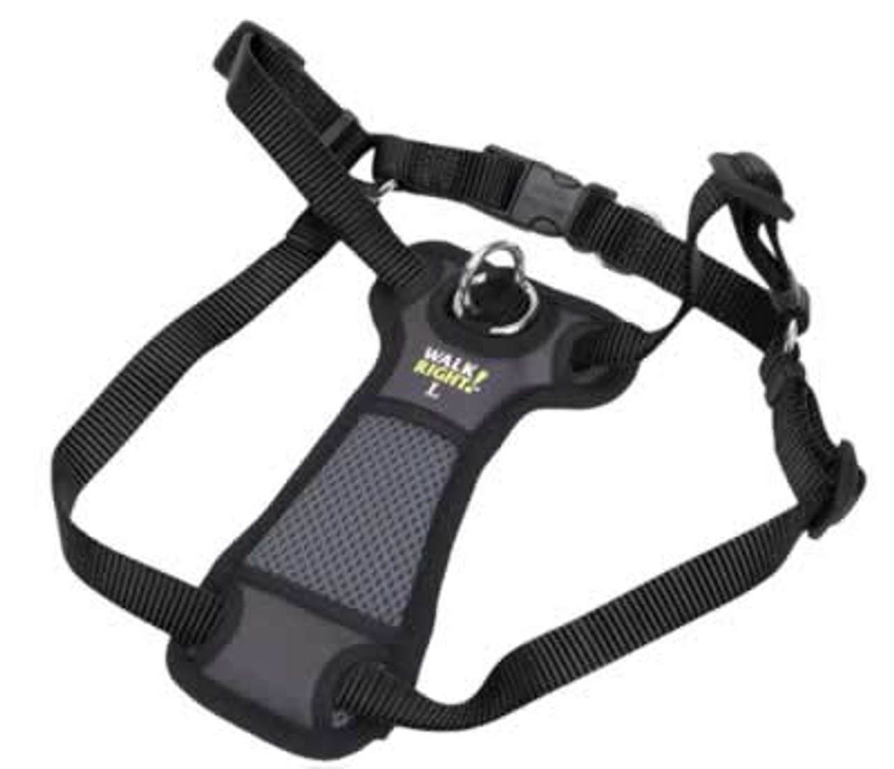 Coastal Pet Walk Right Padded Front Dog Harness Black